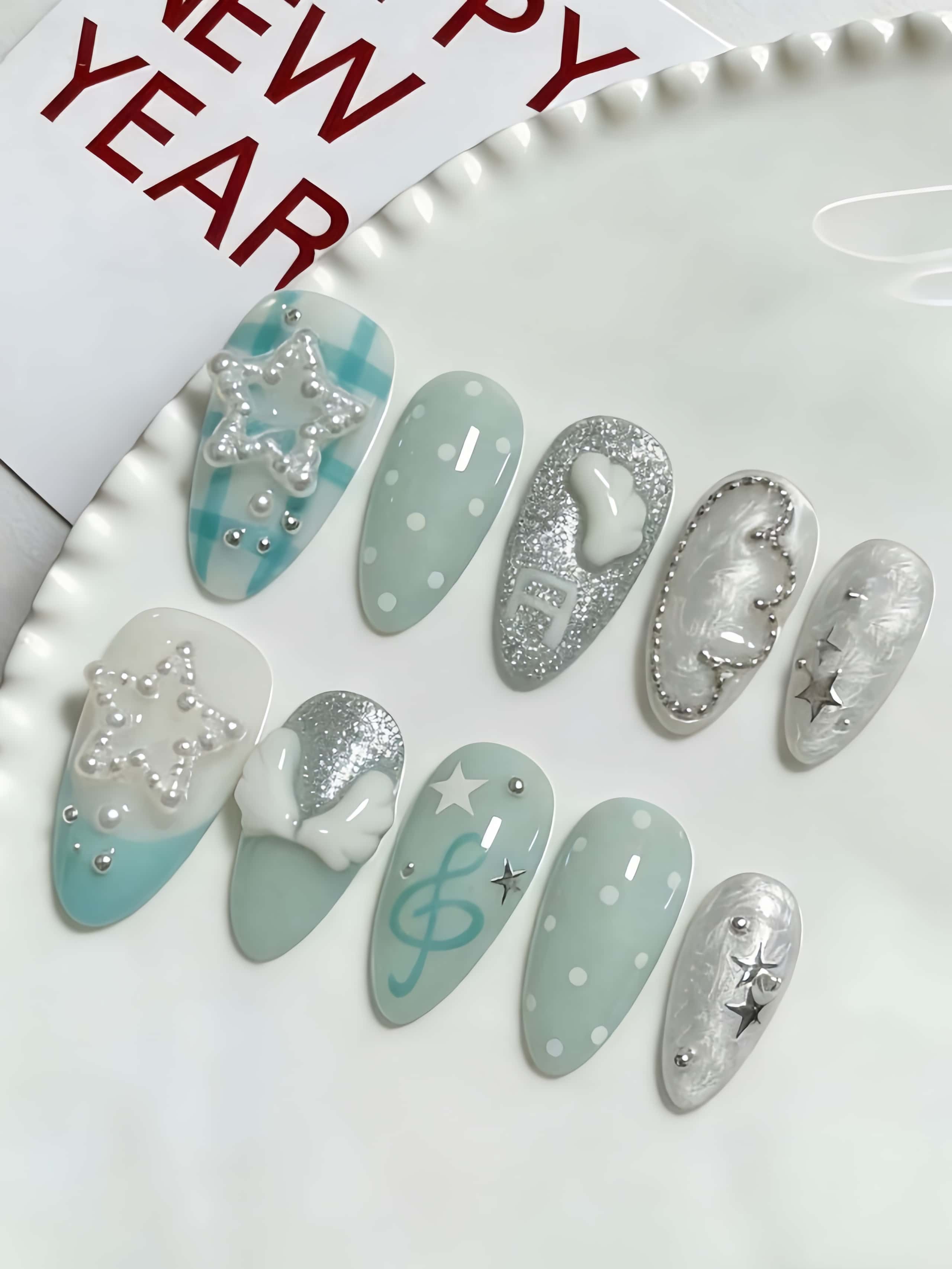 Japanese Lifestyle Japanese - 10 faux ongles faits à la