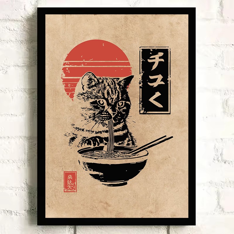 Affiche sur toile vintage japo - Japanese Lifestyle Japanese avis et prix