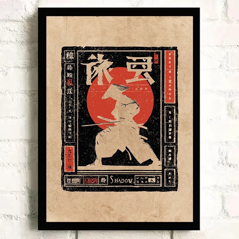 Affiche sur toile vintage japo - Japanese Lifestyle Japanese avis et prix