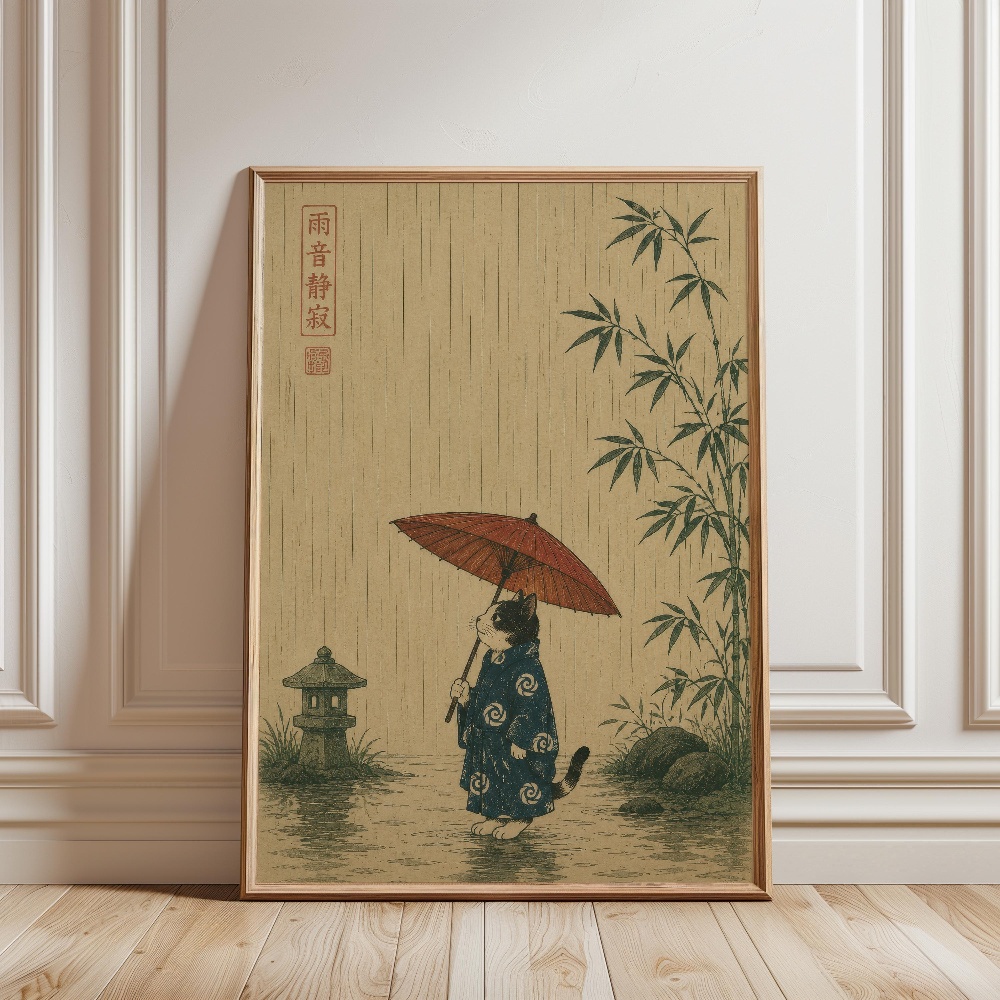 Affiche et tableau mural impri - Japanese Lifestyle Japanese avis et prix