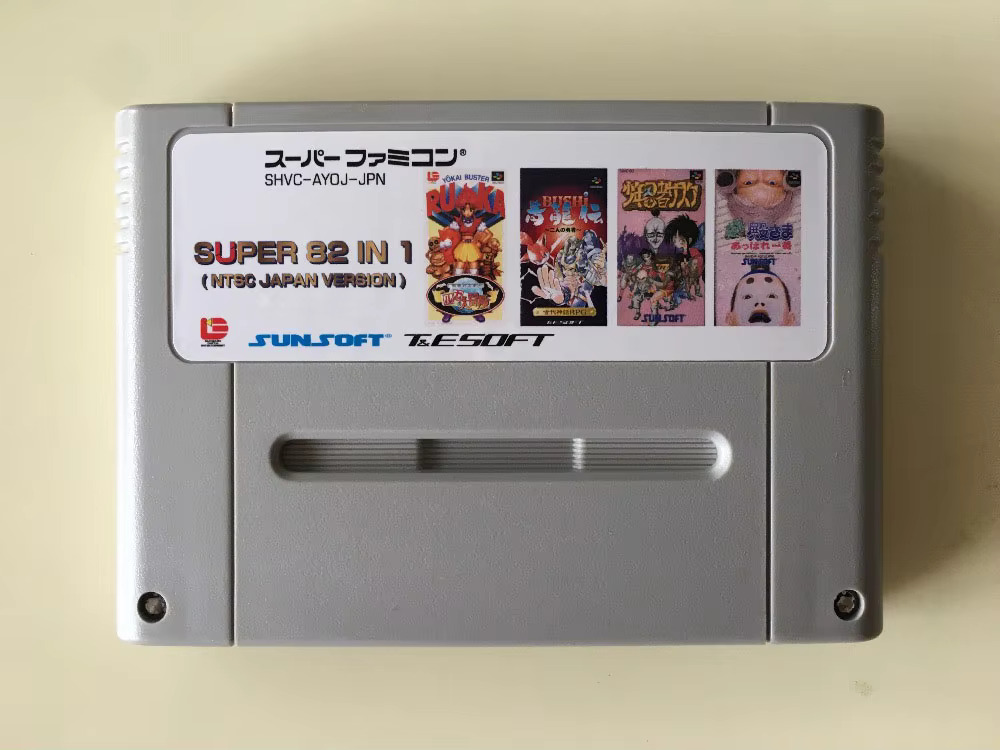 Cartes de jeu 16 bits : cartou - Japanese Lifestyle Japanese avis et prix