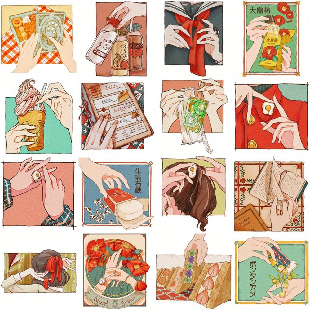50 autocollants décoratifs de  - Japanese Lifestyle Japanese avis et prix
