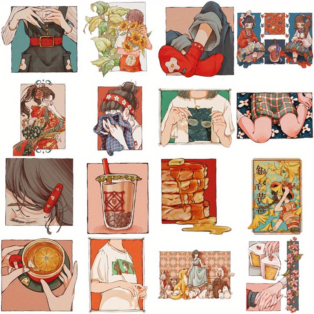 50 autocollants décoratifs de  - Japanese Lifestyle Japanese avis et prix