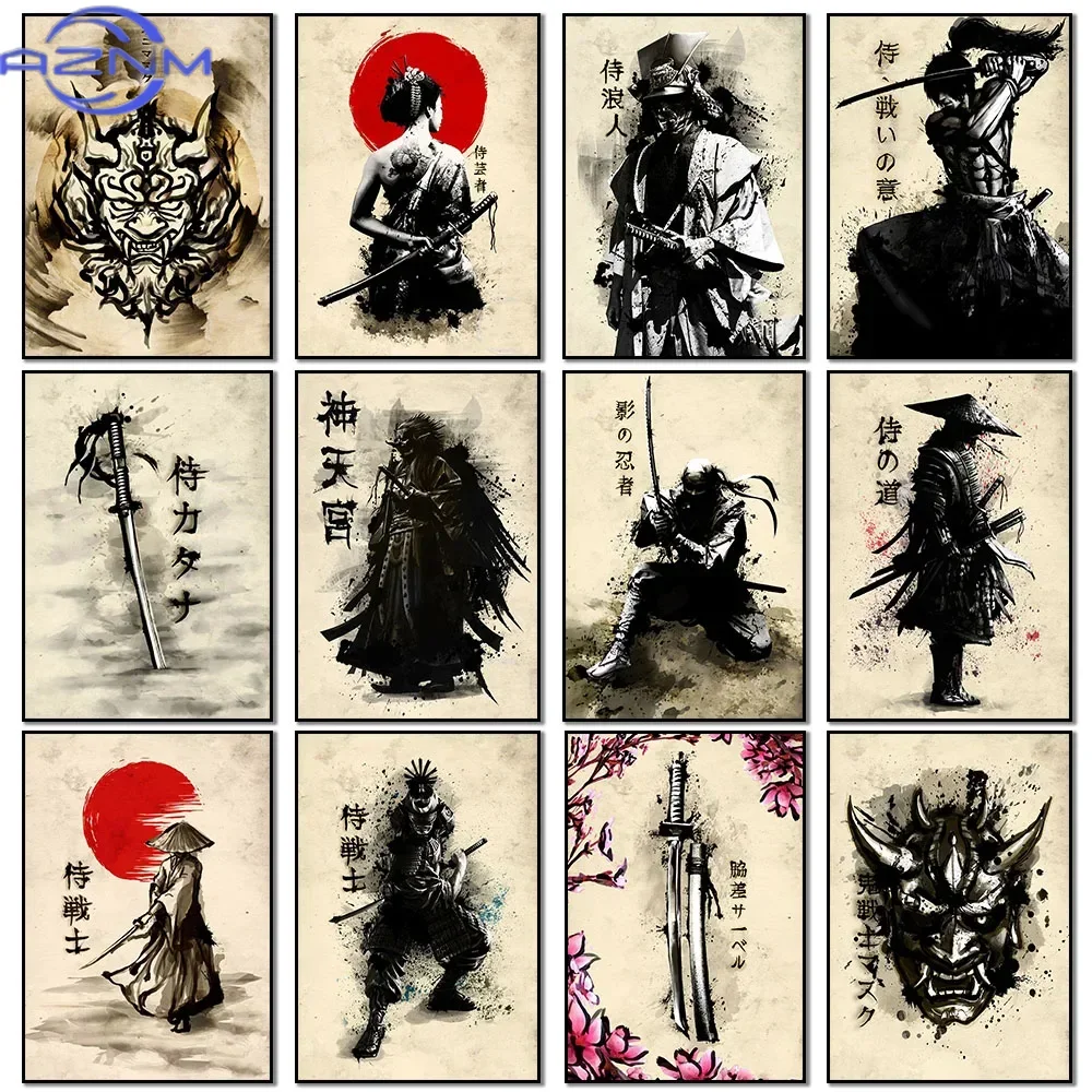 AZNM – peinture sur toile, aff - Japanese Lifestyle Japanese avis et prix